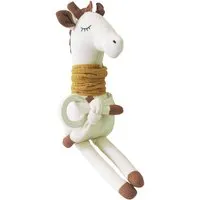Kikadu Baby Aktivspielzeug Giraffe aus Bio-Baumwolle mit vielen Funktionen Maße 42 x 16 x 7,5 cm – Produktbild 1 von 1