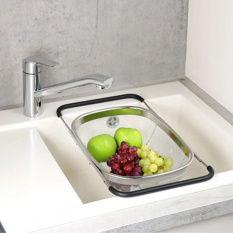 Kesper Edelstahl-Spülbeckensieb, Silber, – Produktbild 2 von 3