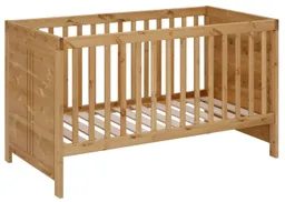 OTTO home Babyzimmer-Komplettset Indra, FSC® zertifiziertes Massivholz, zum Jugendzimmer umgestaltbar, (Spar-Set, 7-tlg., Kleiderschrank, Bett, Kommode + Aufsatz, Unterbau-, Wand- & Standregal), massive Kiefer, 7-teilges Set, zertifizierte Qualität, langlebig – Produktbild 1 von 1