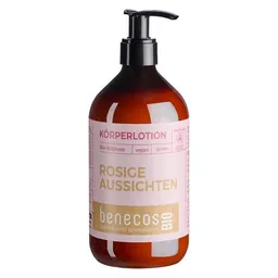 Benecos benecosBIO - Körperlotion BIOWildrose - ROSIGE AUSSICHTEN - vegan - rPET – Produktbild 1 von 1