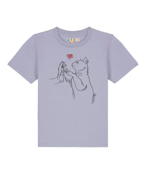 watabout.kids watabout.kids T-Shirt Kinder Cathand, Lavender, – Produktbild 1 von 2