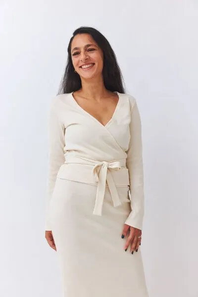 Baìge the Label Baìge the Label Wickel-Shirt Bahar, Natur, – Produktbild 2 von 4