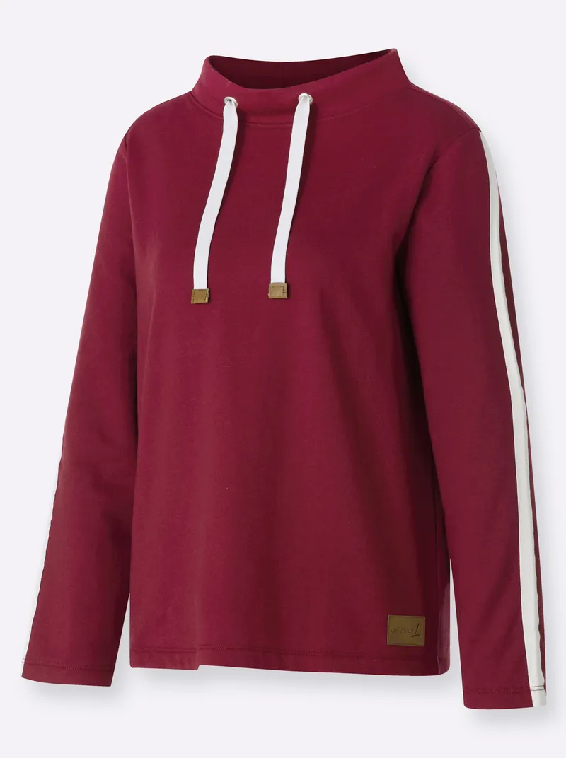 Witt Sweatshirt dunkelrot, Dunkelrot, – Produktbild 1 von 2