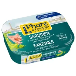 Phare dEckmühl Phare dEckmühl Sardinen in Olivenöl mit Algentatar – Produktbild 1 von 1