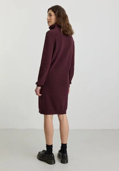 recolution recolution Strickkleid STELLERA, Dark plum, – Produktbild 3 von 4