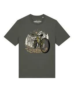 watapparel watapparel T-Shirt Unisex Mountainbike und Berge – Produktbild 1 von 1