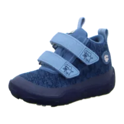 Affenzahn Affenzahn Low Boot Elephant 0084430119 Blau - Stiefel ohne Futter - Barfußschuhe KINDER, Blau für Kinder, blau, Größe 35 EU – Produktbild 1 von 1