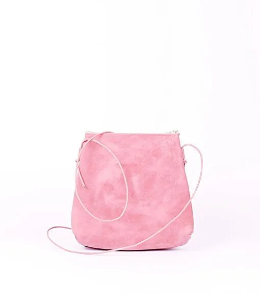monday market monday market Ledertasche Stina, Rosa, – Produktbild 2 von 2