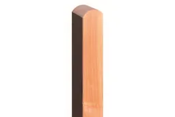 woodstore24 Douglasie Pfosten Rundkopf, 9 x 9 x 110 cm passsend für die Zaunserie Douglasie Premium, Natur – Produktbild 1 von 1