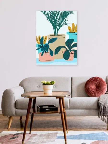Photocircle Photocircle Poster / Leinwandbild - Little Plants – Produktbild 2 von 4