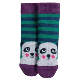 Frugi Frugi Socken Panda - Little Pair Socks Jade Stripe Panda – Produktbild 1 von 1
