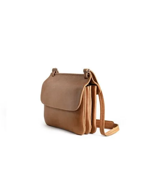 Harolds Harolds Harold's CHS1 shoulderbag triple Schultertasche, Cognac, – Produktbild 3 von 3