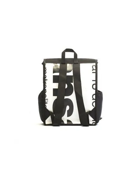 DEMANO DEMANO Rucksack aus Recycelten Bannern Verdi S, Weiss, – Produktbild 4 von 4