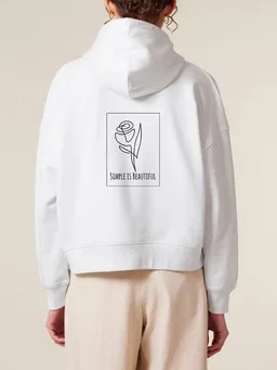 Human Family Human Family Bio Damen-Hoodie „Relax – Simple Beauty“ – Produktbild 1 von 1