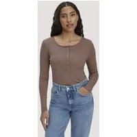hessnatur hessnatur Softrib Streifen Henley Fitted aus Bio-Baumwolle und TENCEL Modal – Produktbild 1 von 1