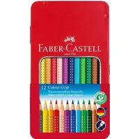 Faber Castell Faber-Castell Buntstift Colour Grip 12er-Metalletui – Produktbild 1 von 1