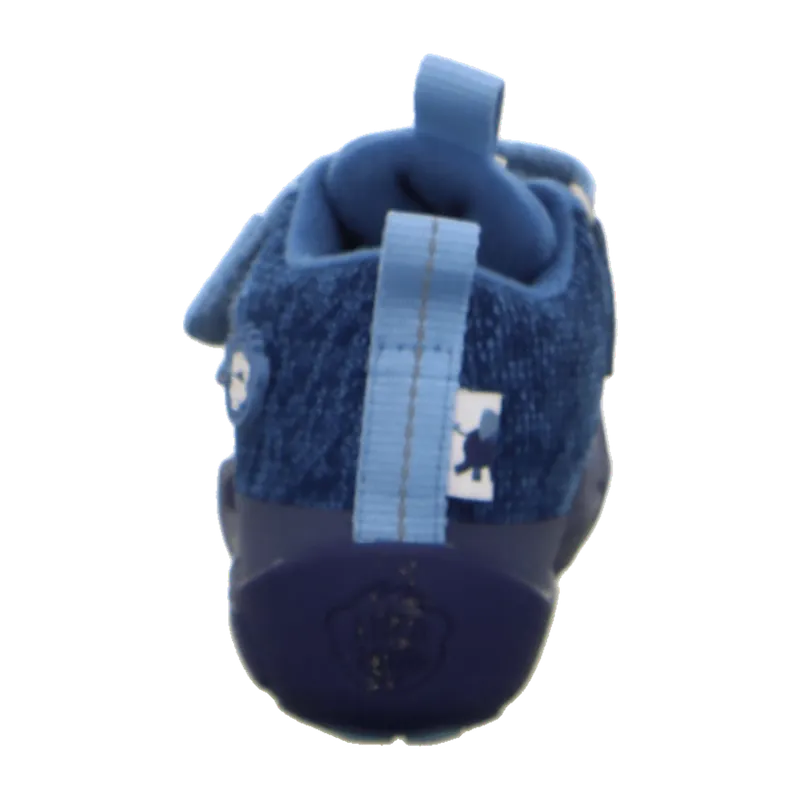 Affenzahn Affenzahn Low Boot Elephant 0084430119 - Stiefel ohne Futter - Barfußschuhe Kinder, Blau, – Produktbild 4 von 8