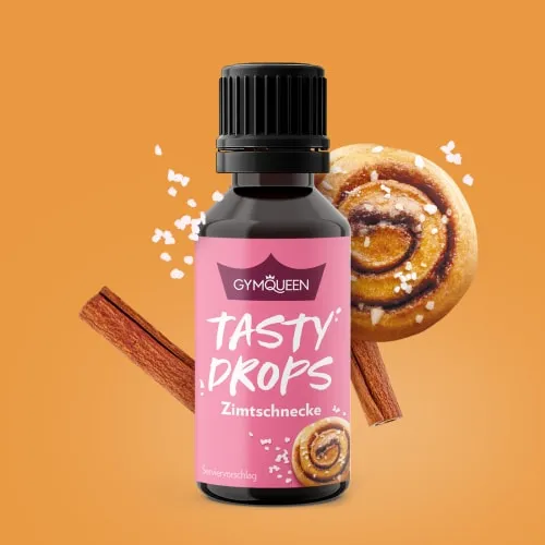 GYMQUEEN Tasty Drops - 30ml - Zimtschnecke – Produktbild 1 von 1
