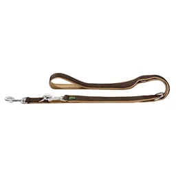 Hunter Hunter Verstellbare Führleine Neopren braun/ caramell 2,5 cm, 2 m – Produktbild 1 von 1