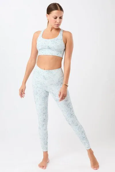 mandala Mandala Sports Bra Printed, Blu mirage (gemustert), – Produktbild 4 von 4