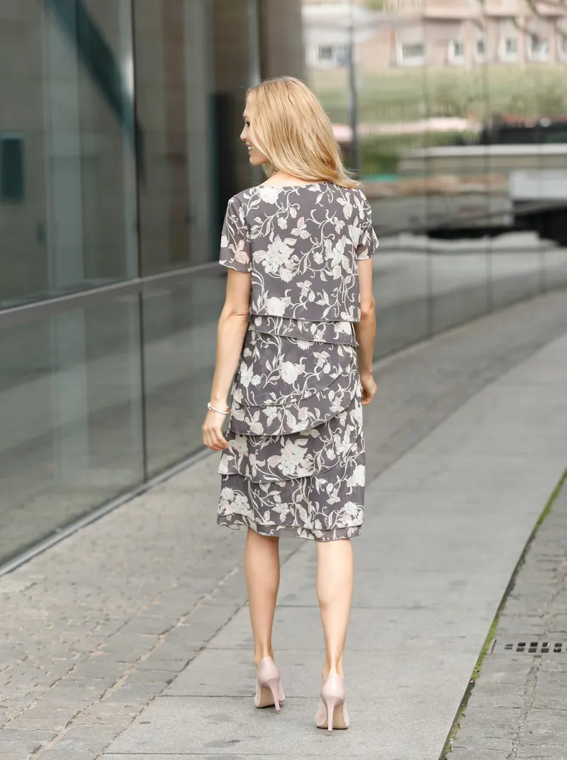 Witt Sommerkleid, Anthrazit-bedruckt, – Produktbild 2 von 2