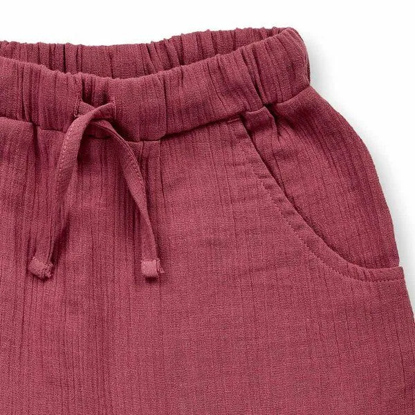 Sense Organics Sense Organics Kinderhose, Modell LOKI, Rosenbraun, – Produktbild 2 von 3