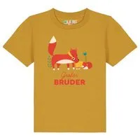 watabout kids watabout.kids T-Shirt Kinder Fuchs Großer Bruder, Ochre, – Produktbild 1 von 1