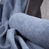 nahtur-design nahtur-design Nackenrolle aus Flauschloden mit Naturfüllung, Blau, – Produktbild 2 von 4
