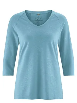 HempAge HempAge Damen Raglan-Shirt 3/4 Arm – Produktbild 1 von 1