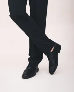 NAE NAE Herren vegan Schuhe Derby Gael Schwarz – Produktbild 1 von 1