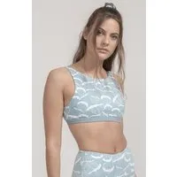 boochen boochen Sports Bra Meco - Reversible Yoga Top - Ocean Waves – Produktbild 1 von 1