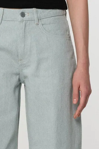 DAWN Damen Jeans ASH Barrel Leg Minimal Stretch DAWN Bio-Baumwolle, Blue, – Produktbild 5 von 5
