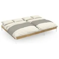 ekomia ekomia Familienbett Luna Minimal, Schwarz, – Produktbild 1 von 1