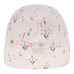 Maximo Maximo Erstlingsmütze mit UV-Schutz Blumen – Produktbild 1 von 1