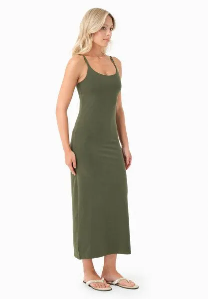 ORGANICATION ORGANICATION DIANNA | Kleid aus Bio-Baumwolle, Olive, – Produktbild 1 von 4