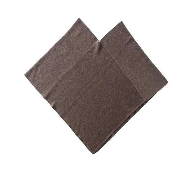 austriandesign.at austriandesign.at DreieckPoncho reversibel dünn aus extrafeiner Merinowolle, Braun/blaubraun, – Produktbild 2 von 4