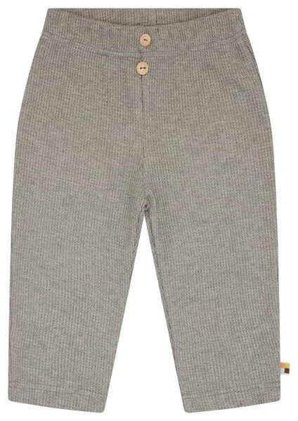 loud + proud loud + proud Babys & Kinder Hose in Waffelstruktur, GOTS-zertifiziert, Grey(grau), – Produktbild 2 von 3