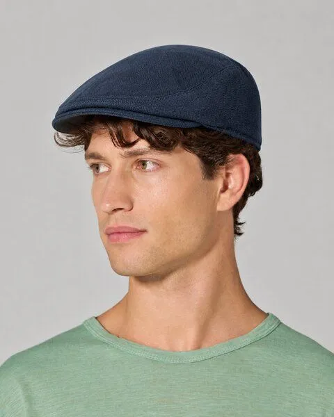 HempAge HempAge Hanf Schiebermütze aus 100% Hanf, Blau (navy), – Produktbild 1 von 6
