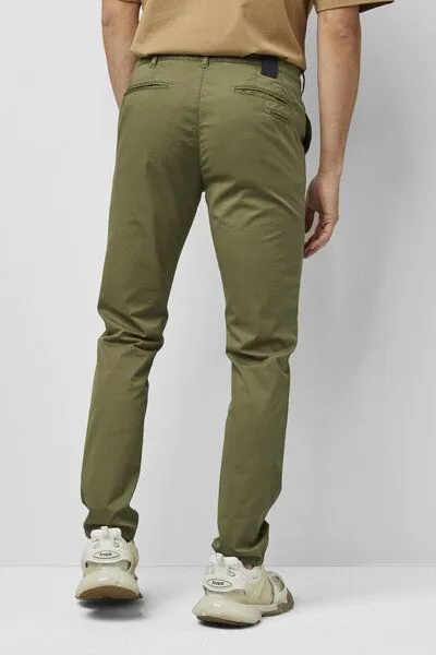 M 5 BY MEYER M 5 BY MEYER CASUAL BIO-BAUMWOLLCHINO, Grün (oliv), – Produktbild 7 von 8