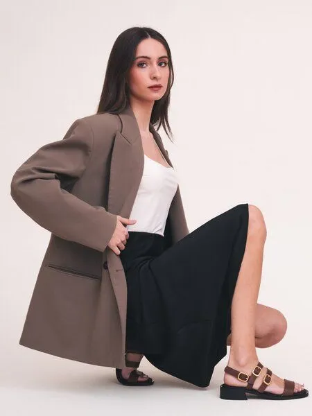 Nae Vegan Shoes Nae Vegan Shoes NAE | Vera - Vegane Sandale, Brown, – Produktbild 4 von 4