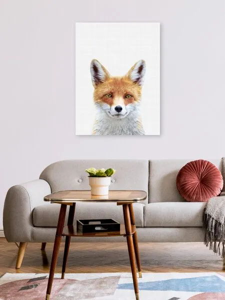 Photocircle Photocircle Poster / Leinwandbild - Fox – Produktbild 2 von 4