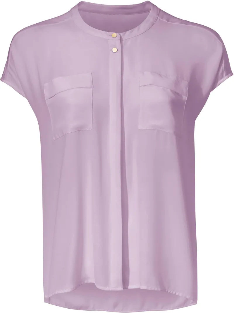 heine Kurzarm-Bluse flieder, Flieder, – Produktbild 2 von 2