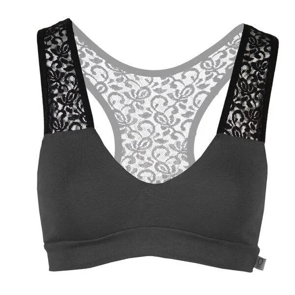 Frija Omina Frija Omina Bio-Bustier Jondel-Top, Anthrazit (grau), – Produktbild 3 von 3
