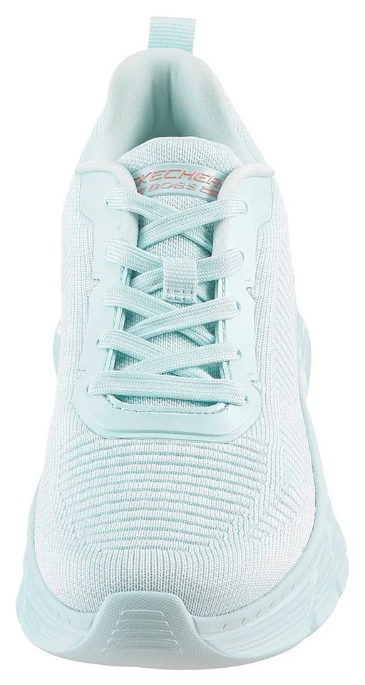 Skechers Skechers BOBS B FLEX HI-FLYING HI Sneaker, Trainingsschuh, Schnürschuh, Freizeitschuh in veganer Verarbeitung, Blau, – Produktbild 4 von 5