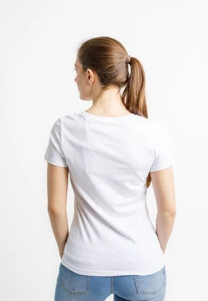 TORLAND Torland Tailliertes Damen T-Shirt Expresser, Weiß (white), – Produktbild 2 von 4