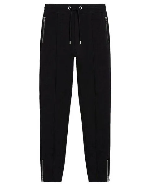 Earth Positive Earth Positive Organic Sweatpants Jogginghose Zips Bio Baumwolle, Schwarz, – Produktbild 1 von 2