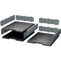 Exacompta Exacompta Schubladenbox-Basiselemente Modulodoc "ECOBlack", 363x305x105 mm, dunkelgrau – Produktbild 1 von 1
