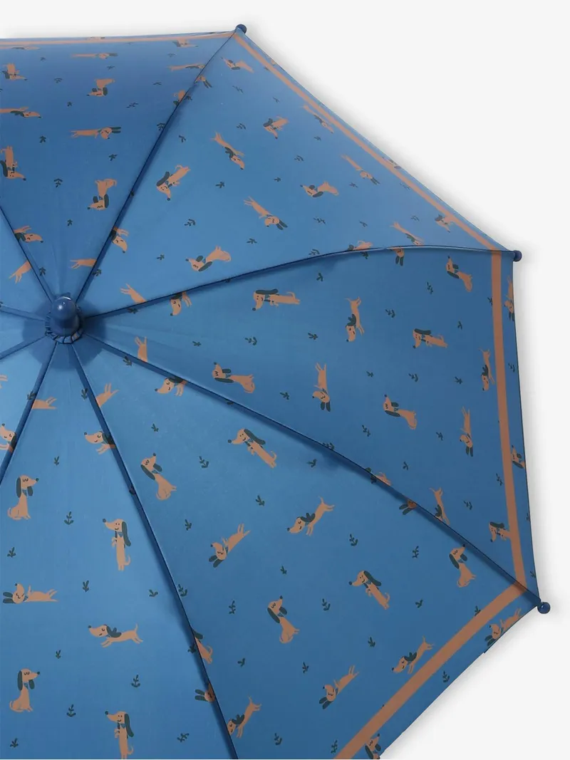 Vertbaudet Jungen Dino-Regenschirm, Blau, – Produktbild 2 von 3