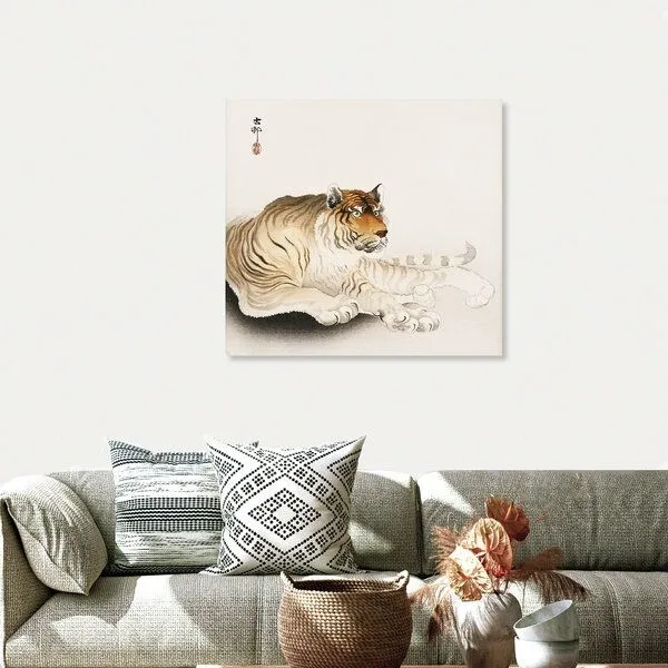 Photocircle Photocircle Poster / Leinwandbild - Tiger von Ohara Koson – Produktbild 4 von 4