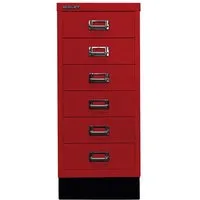 Bisley BISLEY Schubladenschrank "MultiDrawer" DIN A4 mit 6 Schubladen kardinalrot – Produktbild 1 von 1